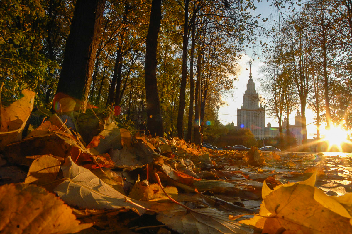 Москва Октябрь Фото