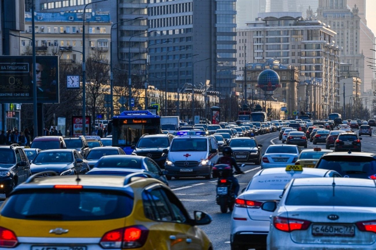 Пробки на новом Арбате