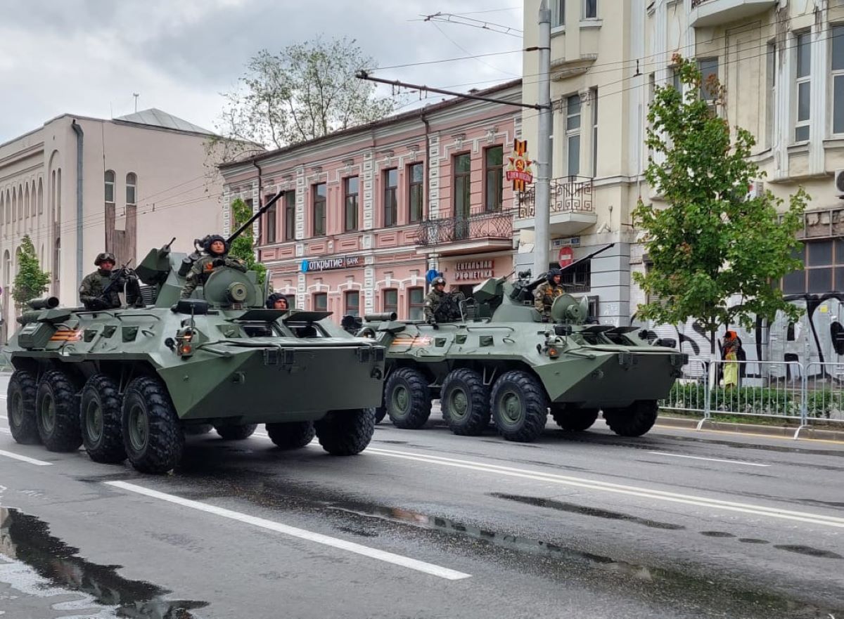 9 мая 2021 в Ростове-на-Дону: Парад Победы, 