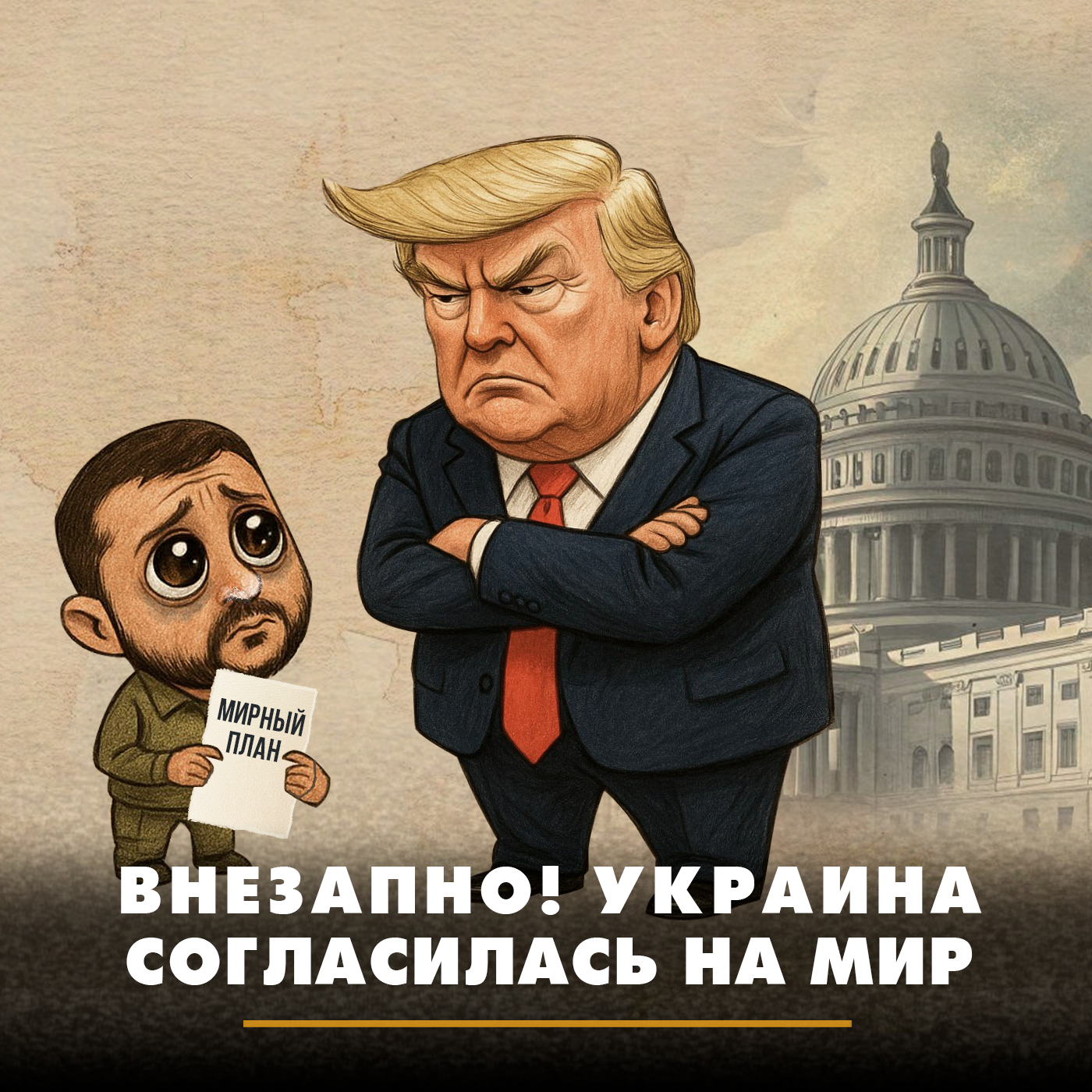 Внезапно! Украина согласилась на мир