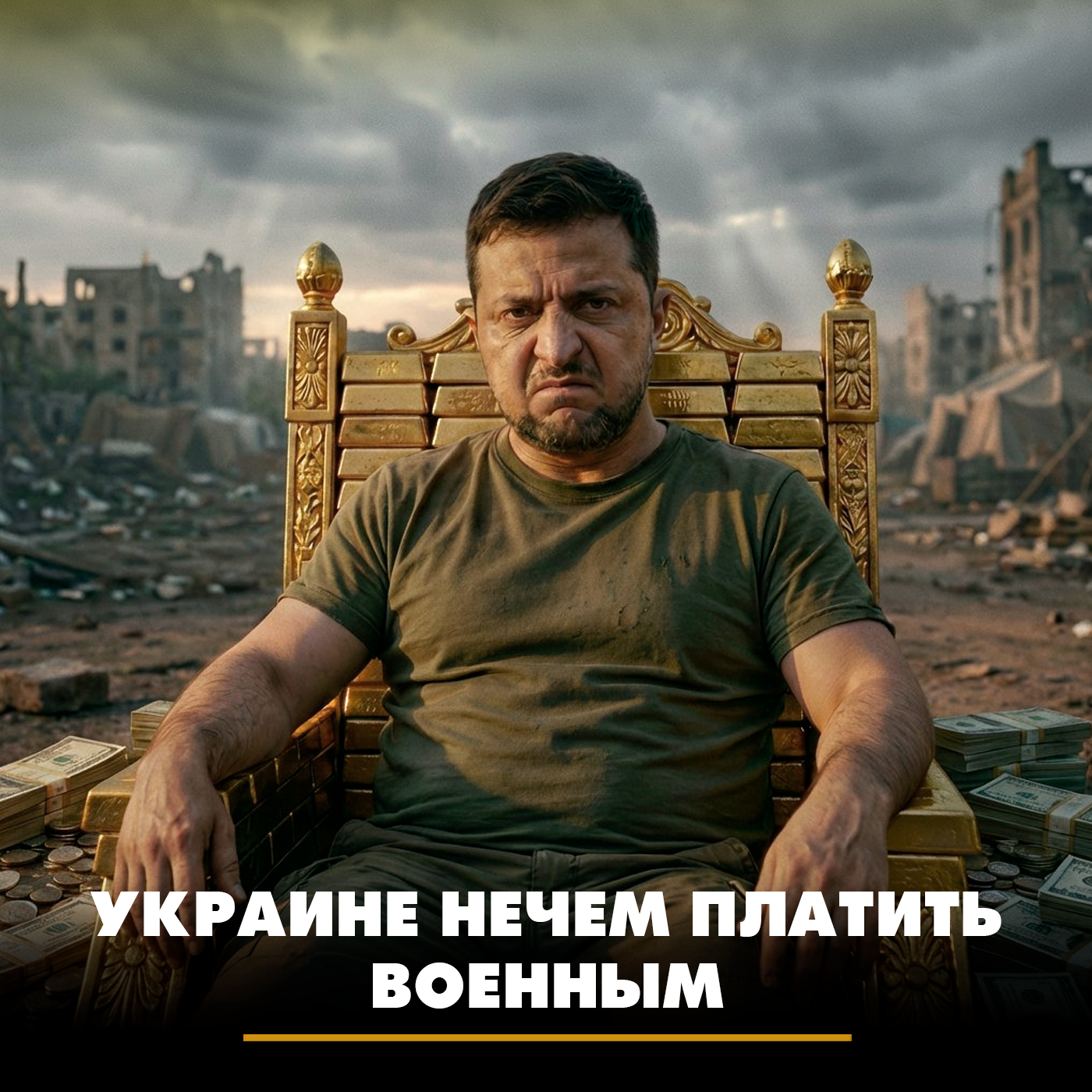 Украине нечем платить военным