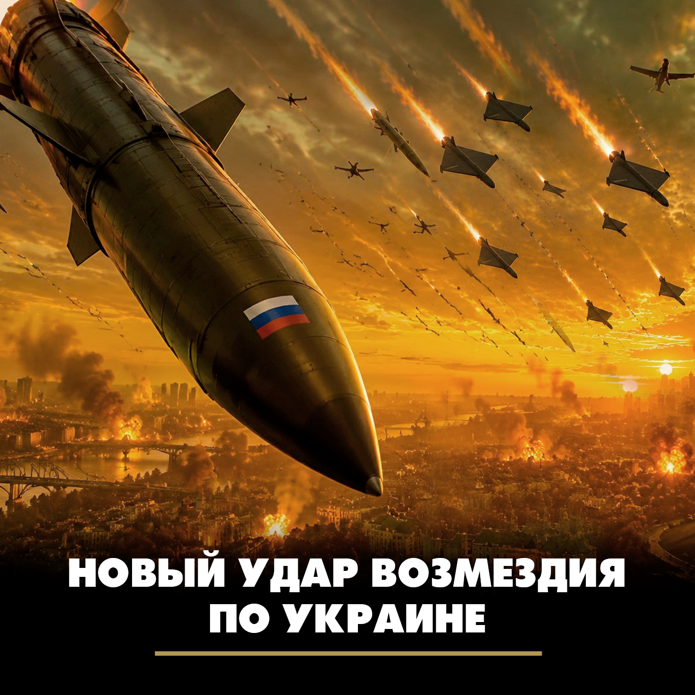 Новый удар возмездия по Украине