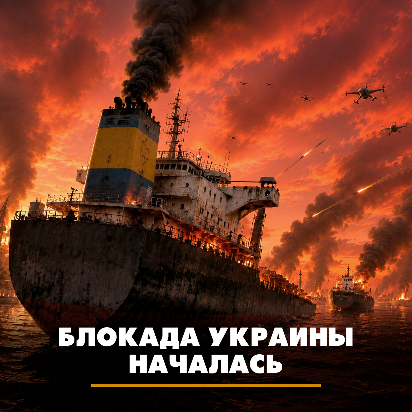 Блокада Украины началась episode artwork