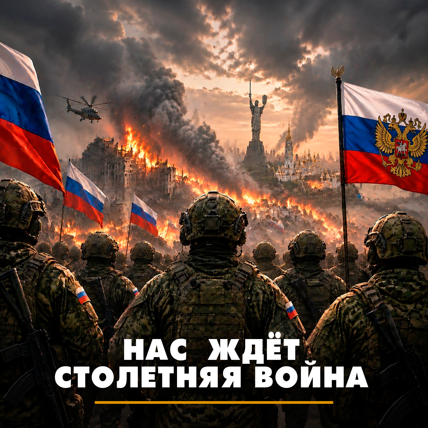 Нас ждёт столетняя война