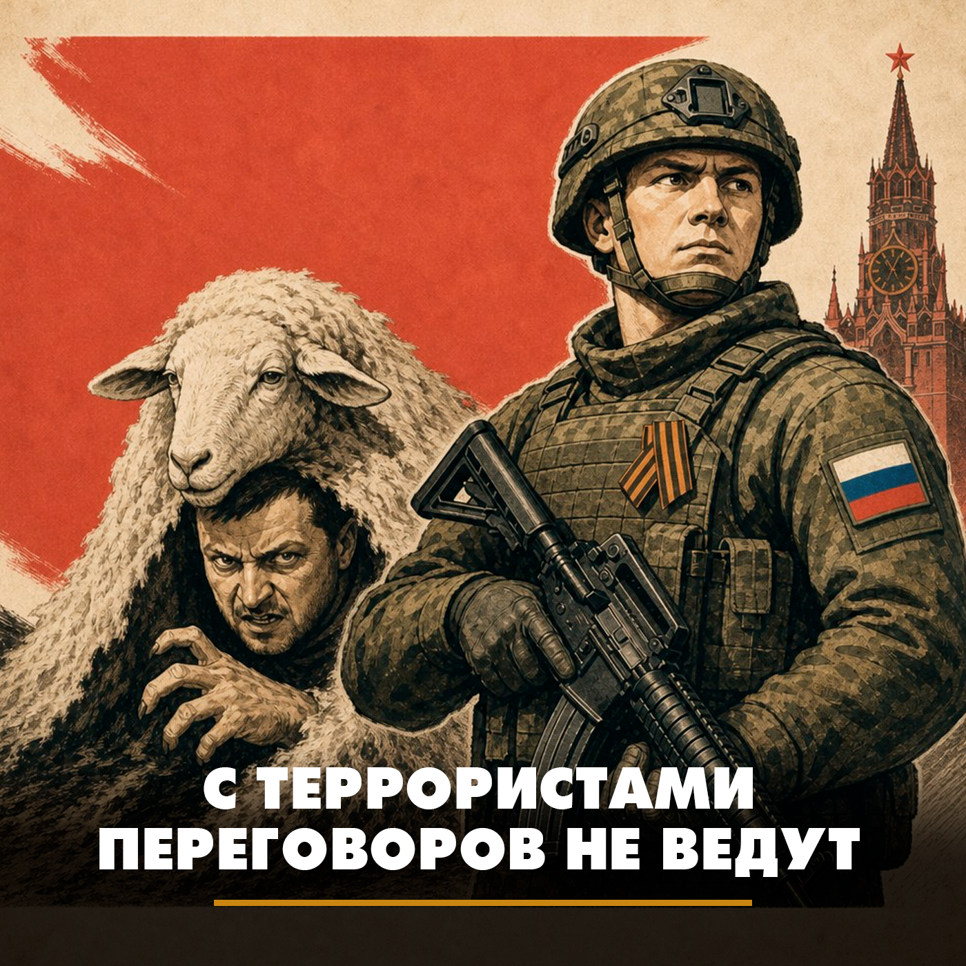 С террористами переговоров не ведут