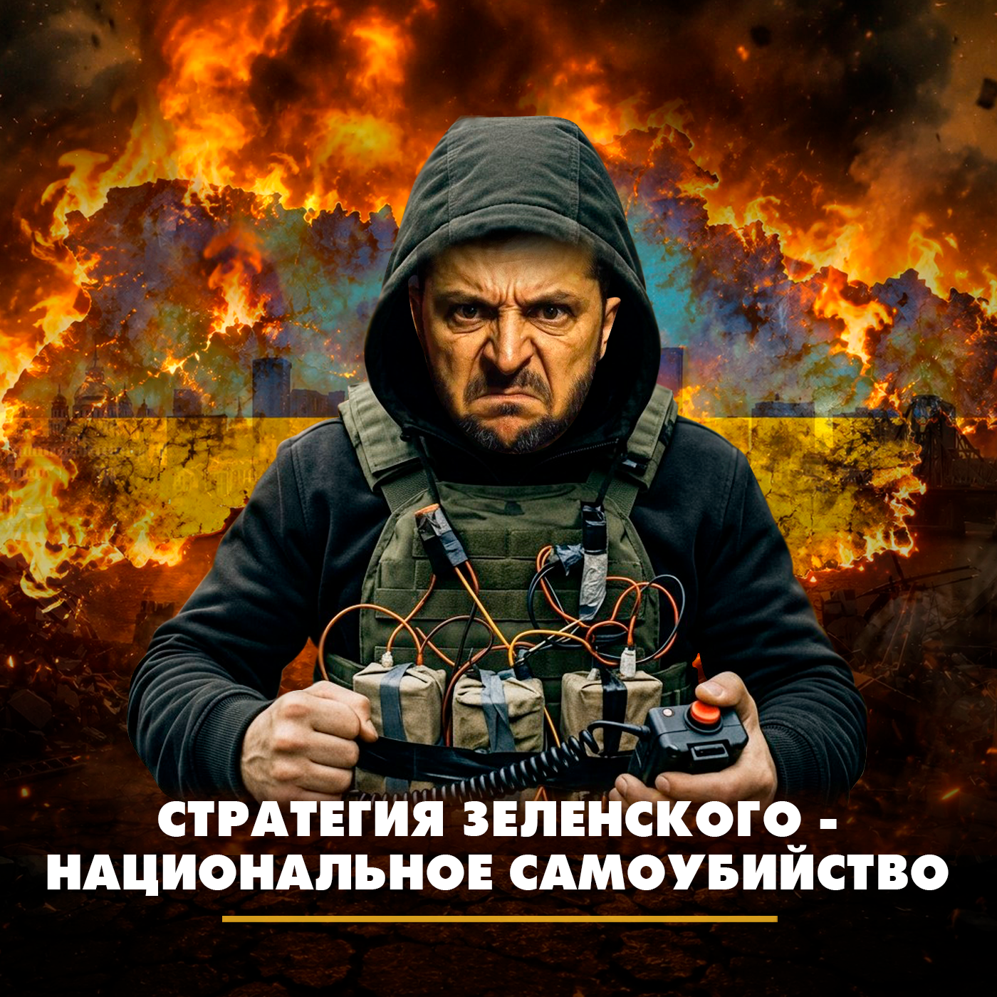 Стратегия Зеленского - национальное самоубийство