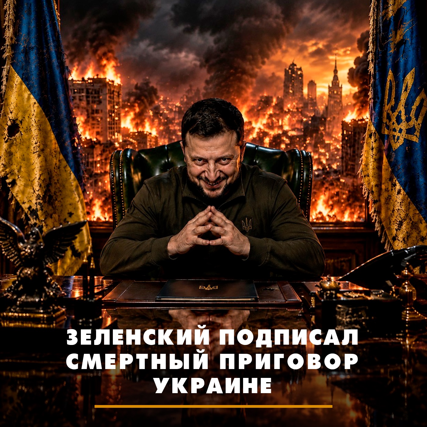 Зеленский подписал смертный приговор Украине