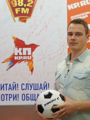 Дмитрий Кривенцов, редактор спортивного отдела "КП-Самара", ведущий