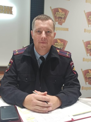 Сергей Гуринов, начальник отдела дорожного надзора управления ГИБДД по Воронежской области