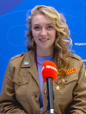Мария Корнилова, комиссар центрального штаба РСО