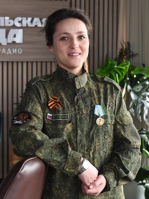 Татьяна Таёкина, санинструктор такового полка