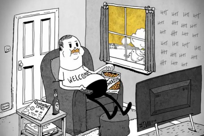 Кадр из м/ф «Человек 2020» (2020)