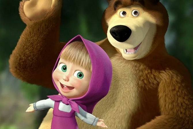 Белка из мультфильма маша и медведь картинки