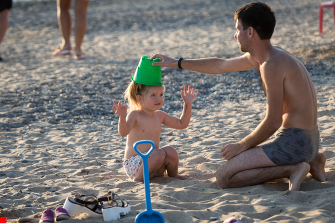 Морской пляж