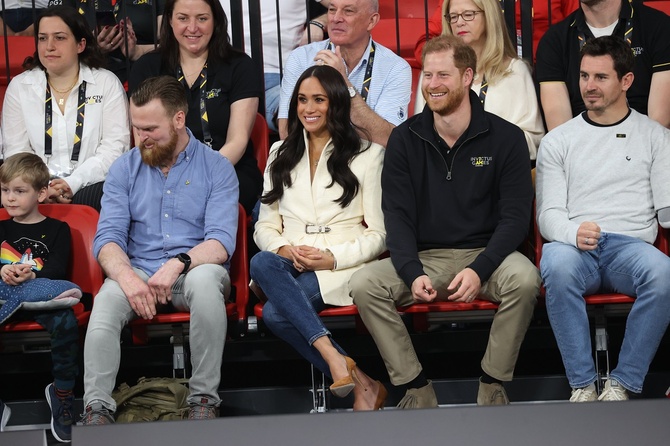 Meghan Markle chose casual-chic style for Invictus Games