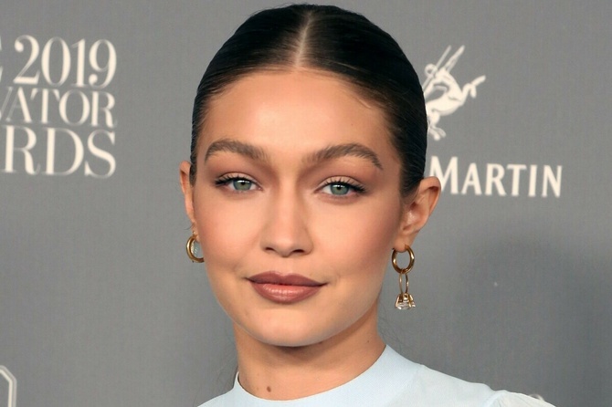 PHOTO: Gigi Hadid flaunts her incredible figure in a catsuit as she hosts ‘Next in Fashion’