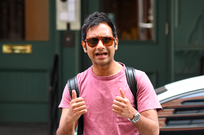 Aziz Ansari married Serena Skov Campbell