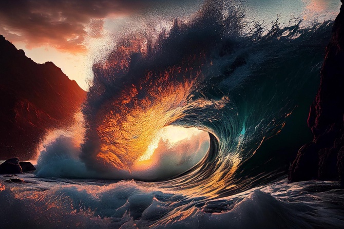 Камчатке грозят штормовые волны до 10 метров в высоту