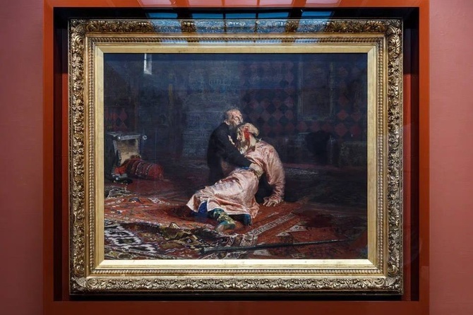 Картина Репина «Иван Грозный и его сын Иван» вернулась в Третьяковку