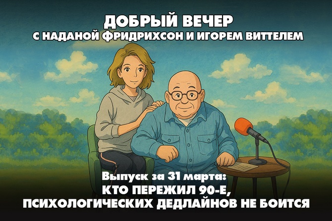 Надана Фридрихсон и Игорь Виттель обсуждают то, о чём говорит страна