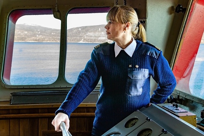 Впервые в истории капитаном атомного ледокола стала женщина 