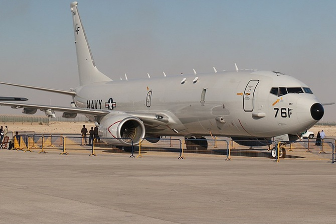 Американский разведывательный самолет был замечен у российской границы