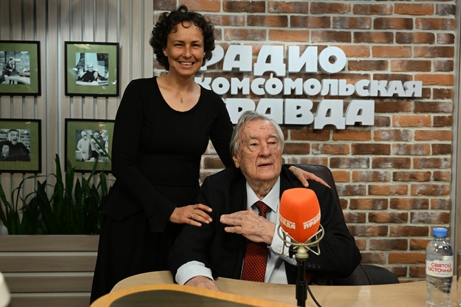 Юлия Чичерина и Александр Проханов