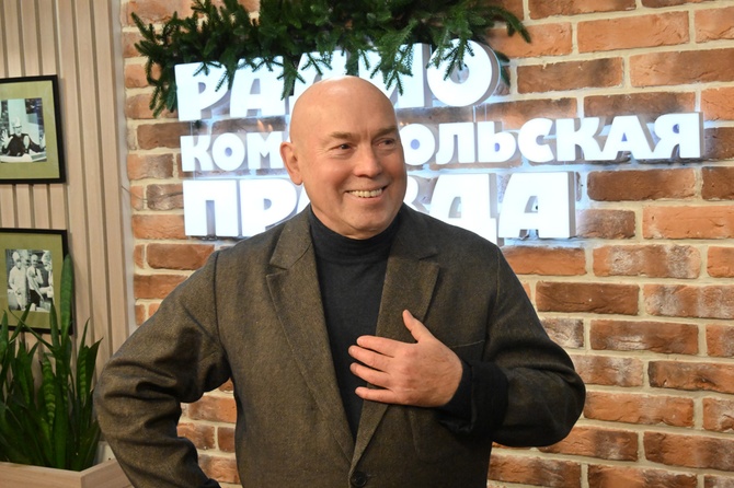 Народный артист России Виктор Сухоруков в гостях у Радио «Комсомольская правда»