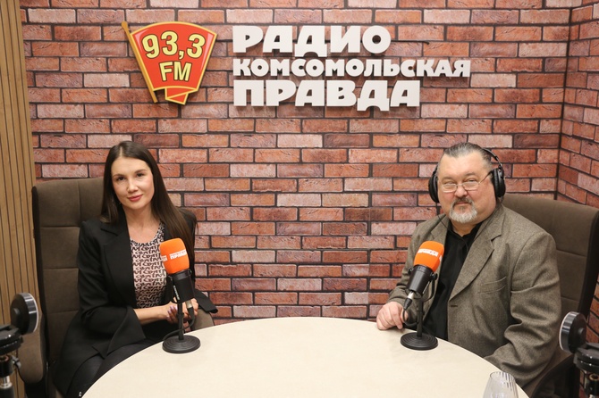 Морж Виктория Буравцова на радио «КП-Тула»