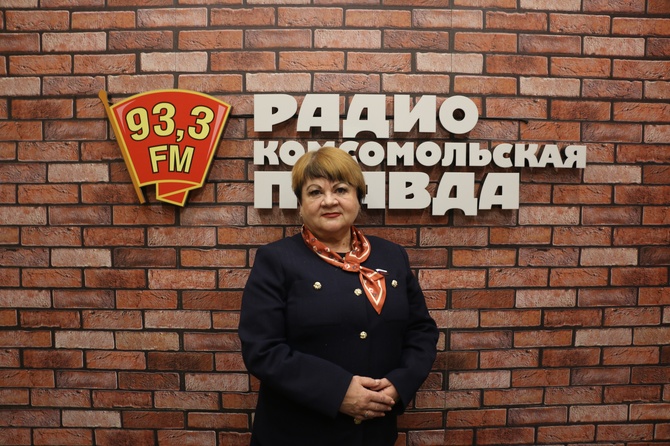 Галина Алешина на радио «КП-Тула»