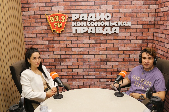 Гостем радио «Комсомольская правда» в Туле стала основатель агентства недвижимости My Home Альвина Махиня