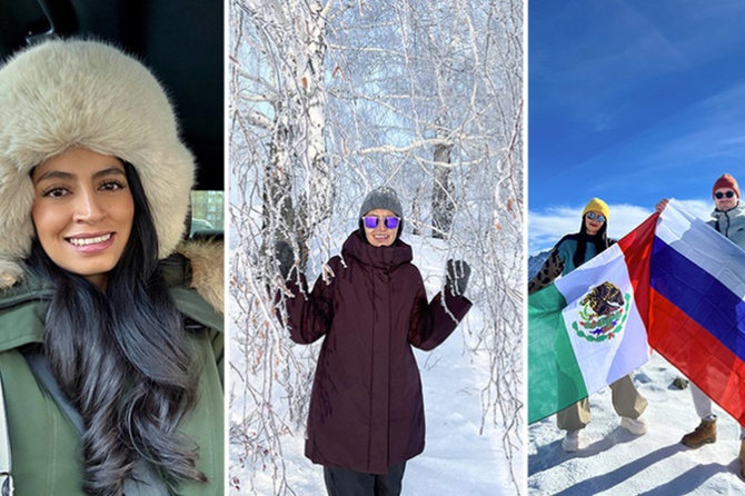 Мексиканка посетила Россию и настолько влюбилась в страну, что не захотела возвращаться обратно