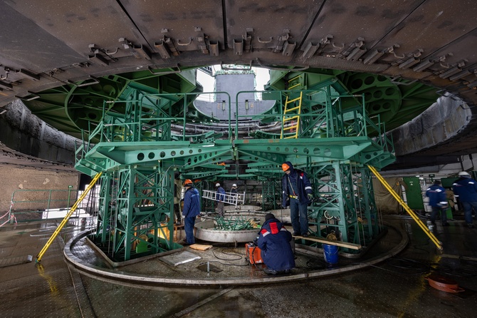 Специалисты восстановили кабину обслуживания 31-ой стартовой площадки на Байконуре