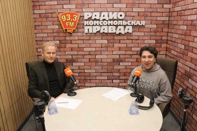 Генеральный директор творческого индустриального кластера «Октава» Дмитрий Барсенков на радио "Комсомолькая правда" в Туле