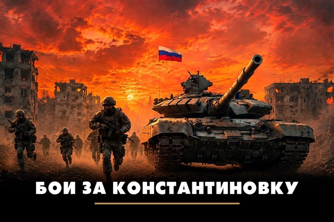 Бои за Константиновку