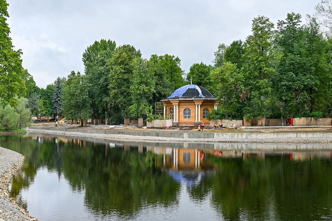Собянин: Благоустройство Екатерининского парка завершится в этом году