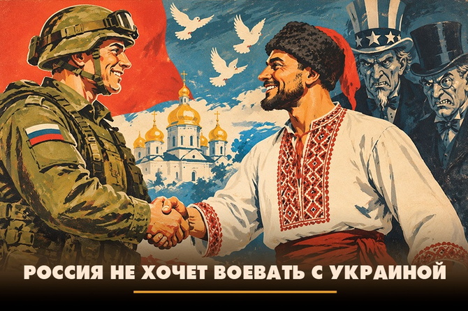 Россия не хочет воевать с Украиной