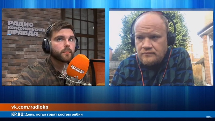 В студии Радио КП