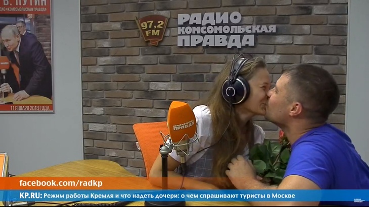 Программа в студии Радио КП