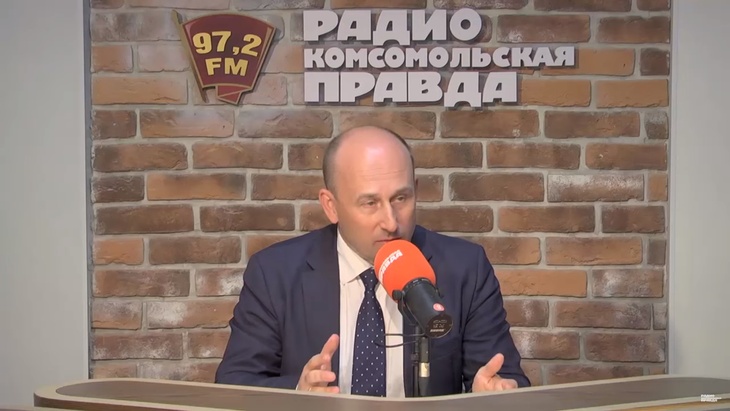 Передача в студии Радио КП Передача в студии Радио КП