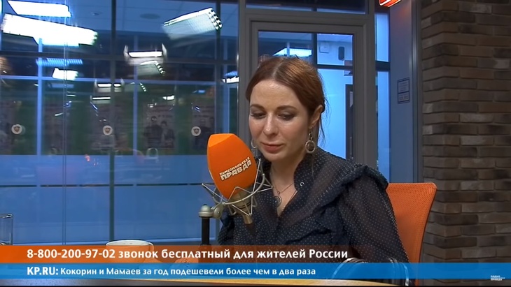 Программа в студии Радио КП