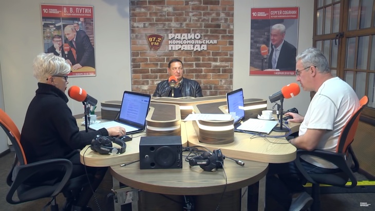 Программа в студии Радио КП