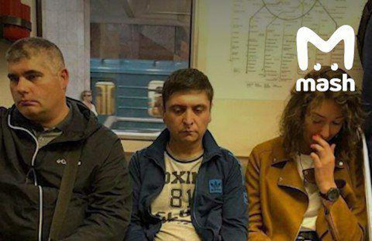 «Президент Украины» был замечен в московском метро