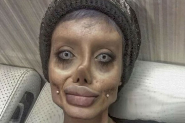 "Бёртоновская копия" Джоли из Ирана попала под арест