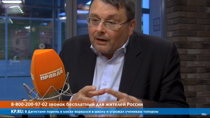 Программа в студии Радио КП