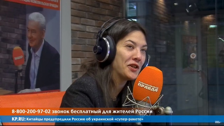 Программа в студии Радио КП