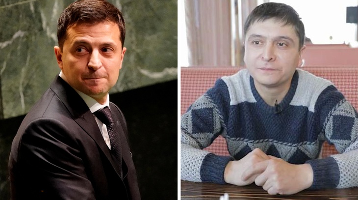 «Почему вы на меня похожи?»: двойник Зеленского возмутился сходством с президентом Украины 