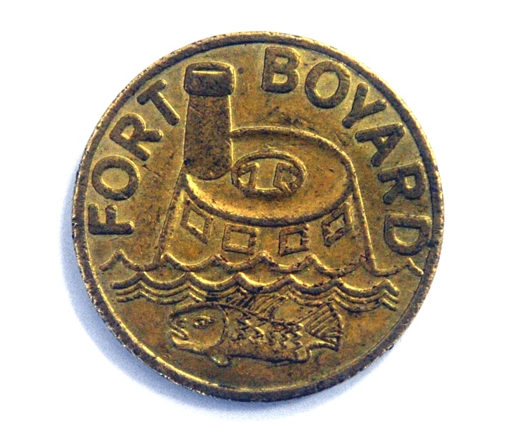 Монета из форта Боярд