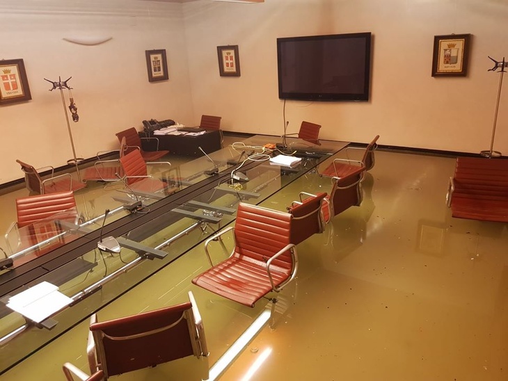 Затопленный венецианский парламент