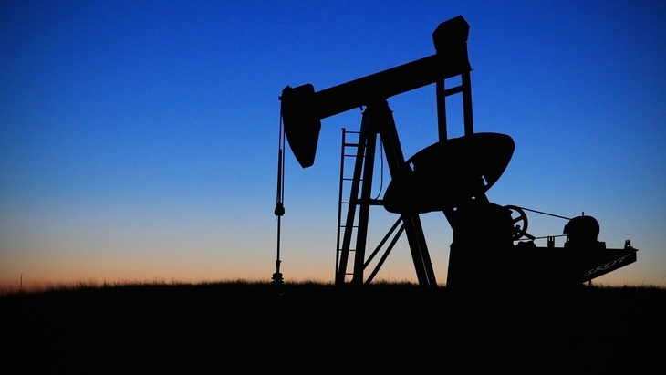 Вышка для добычи нефти